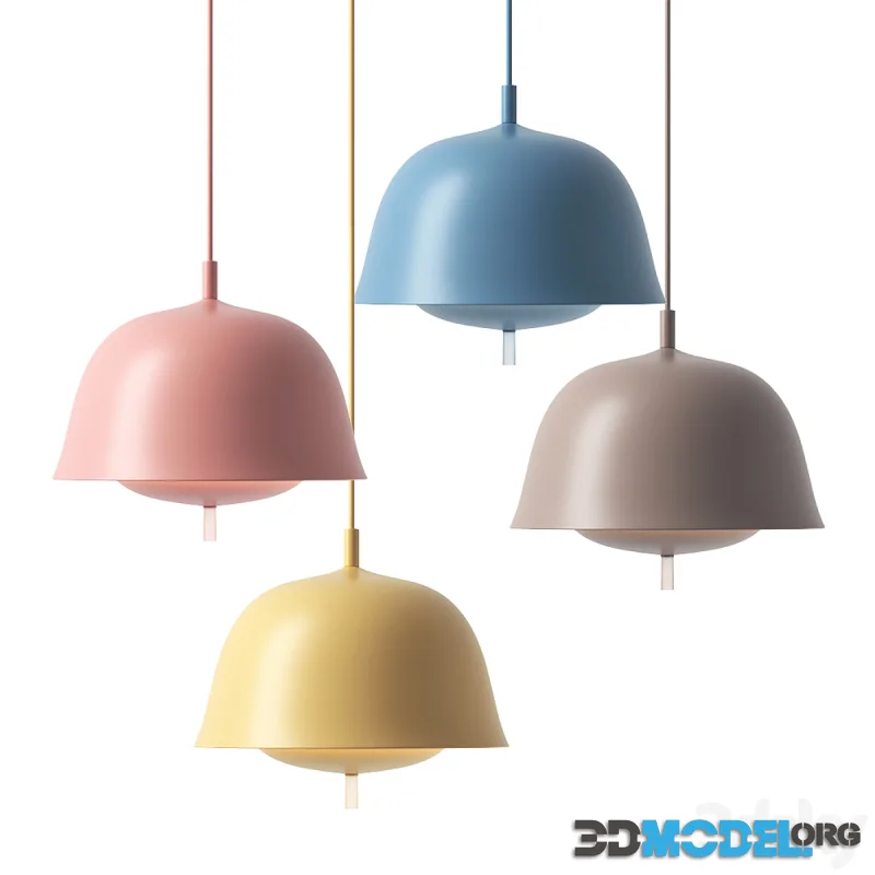 YY LAMPATRON ORIGAM (Blue, Pink, Yellow, Quartz beige)