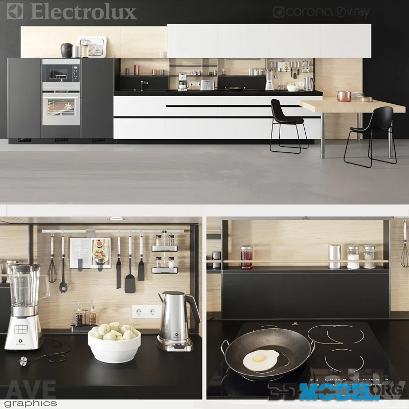 AVE Electrolux volume Varenna kitchen
