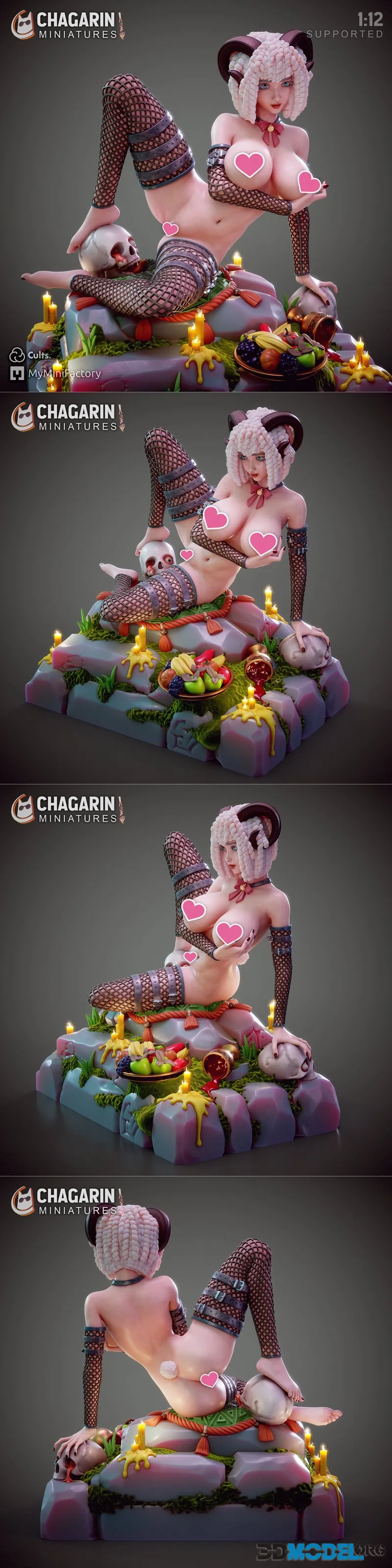 Chagarin - Vanilla - Horned Temptress – Printable