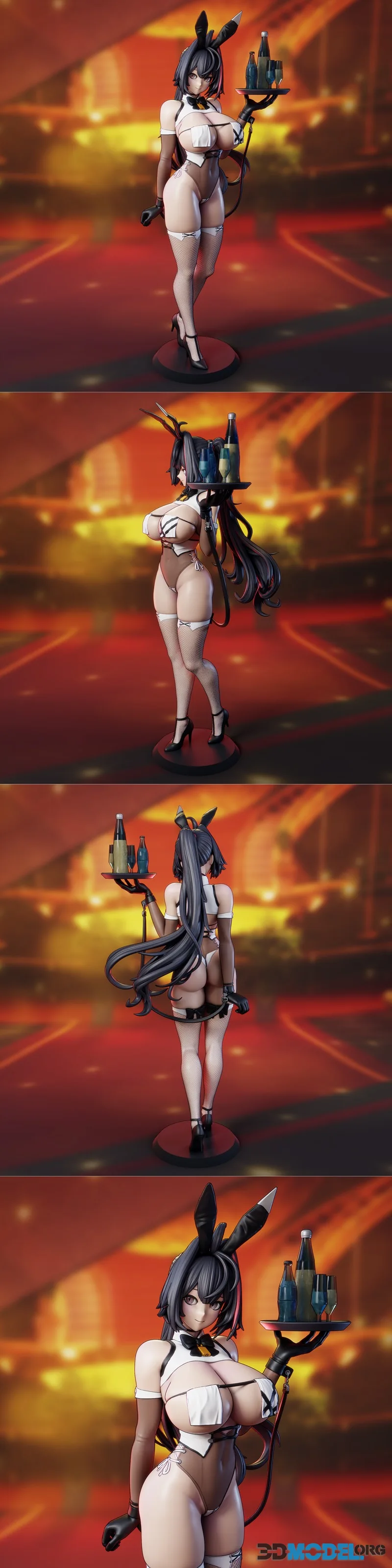 Funservice - Bunny Bay from Nikke Goddess of Victory – Printable