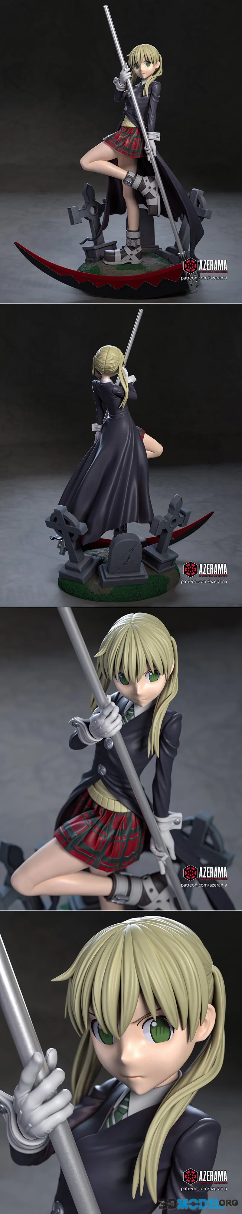 Azerama - Soul Eater - Maka Albarn – Printable