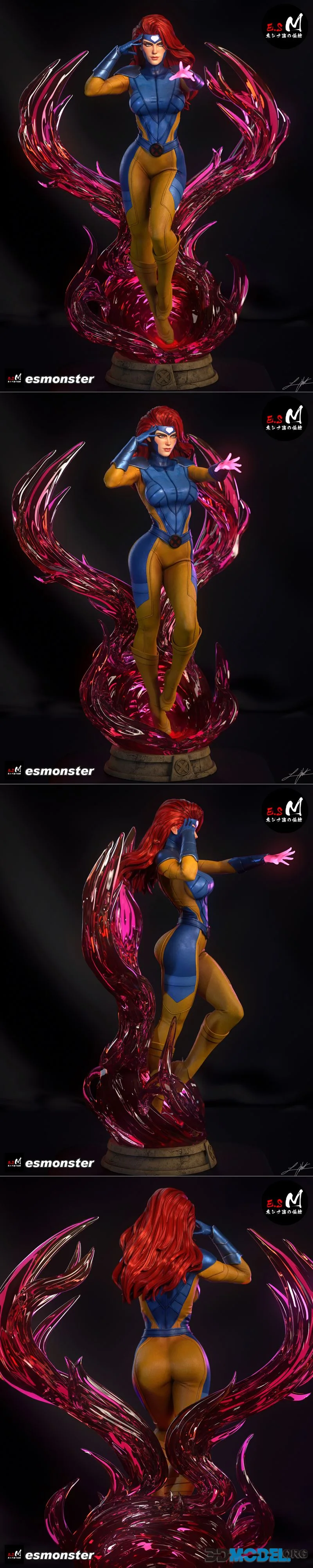 E.S Monster - Jean Grey – Printable