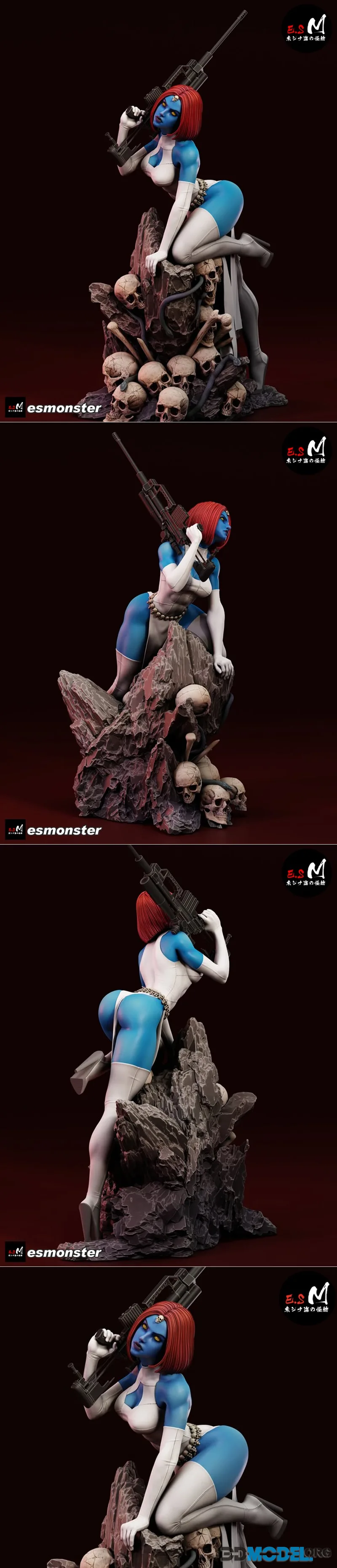 E.S Monster - Mystique – Printable