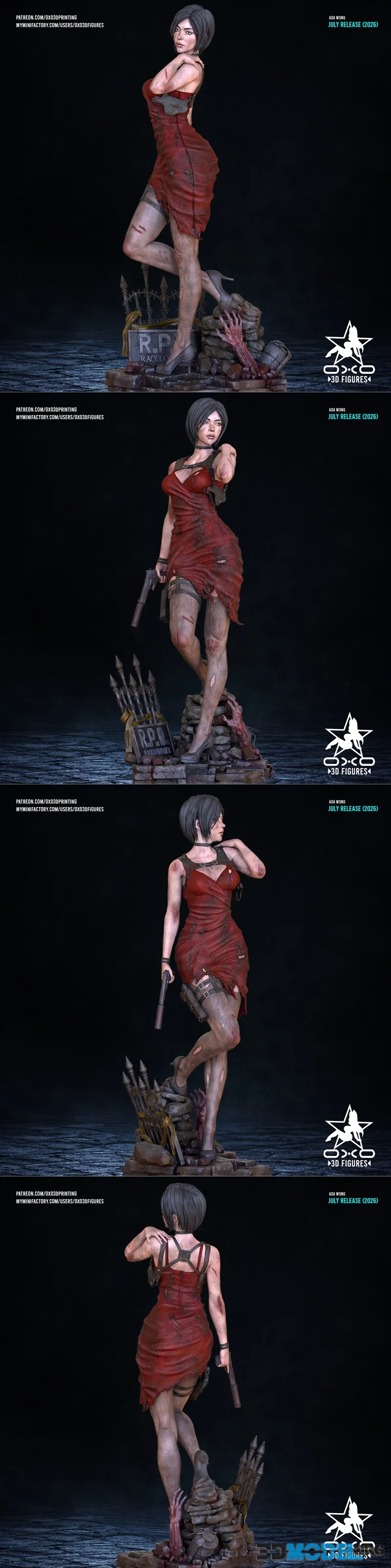OXO3D Figures - Ada Wong – Printable