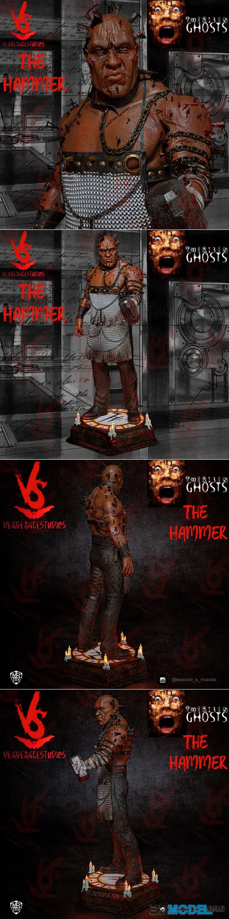VS3D - The Hammer 13 Ghosts – Printable