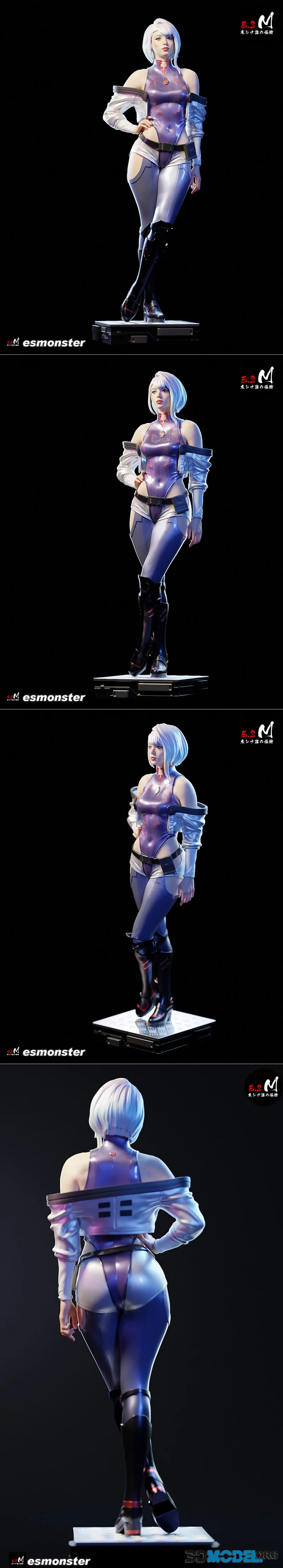 E.S Monster - Lucy Cyberpunk Edgerunners – Printable