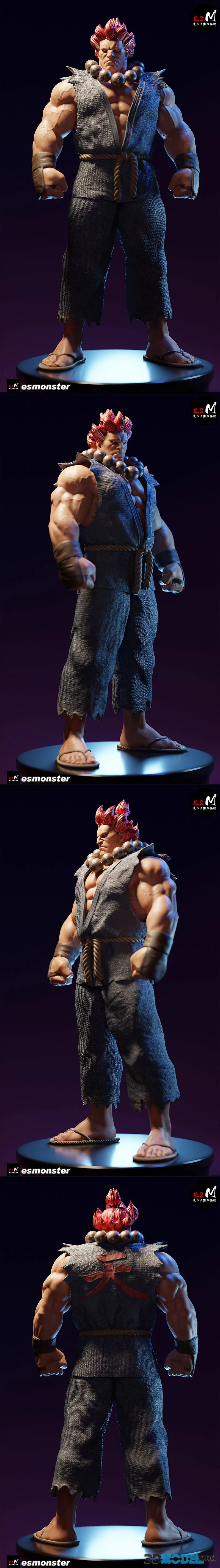E.S Monster - Akuma – Printable