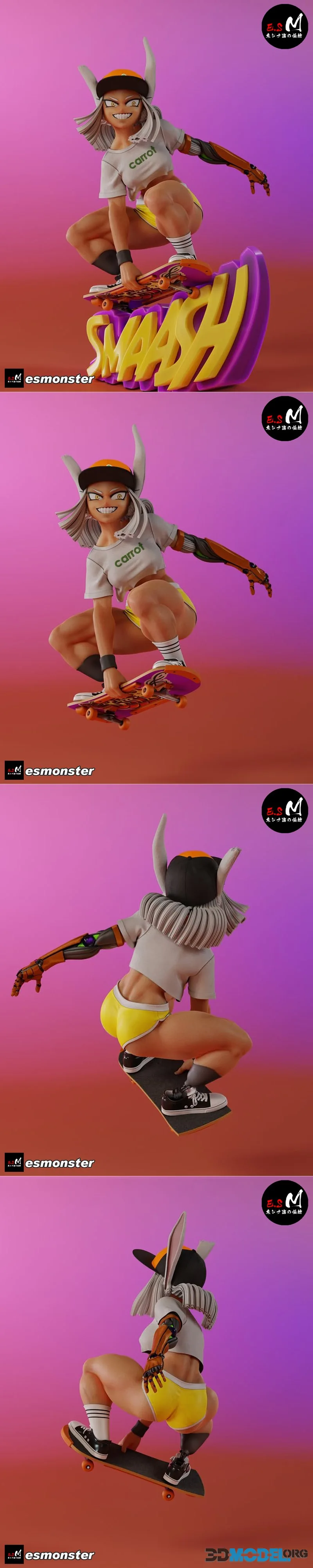 E.S Monster - Miruko – Printable