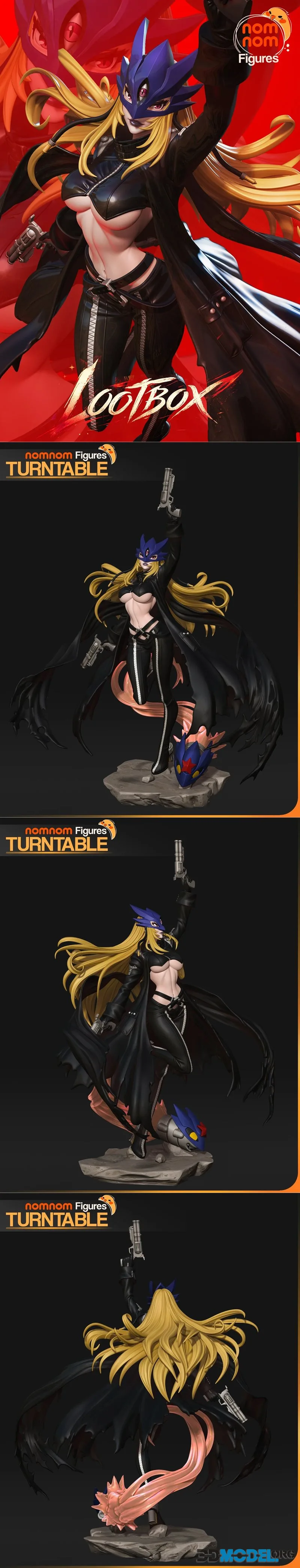 Nomnom Figures - BeelStarmon - Digimon – Printable