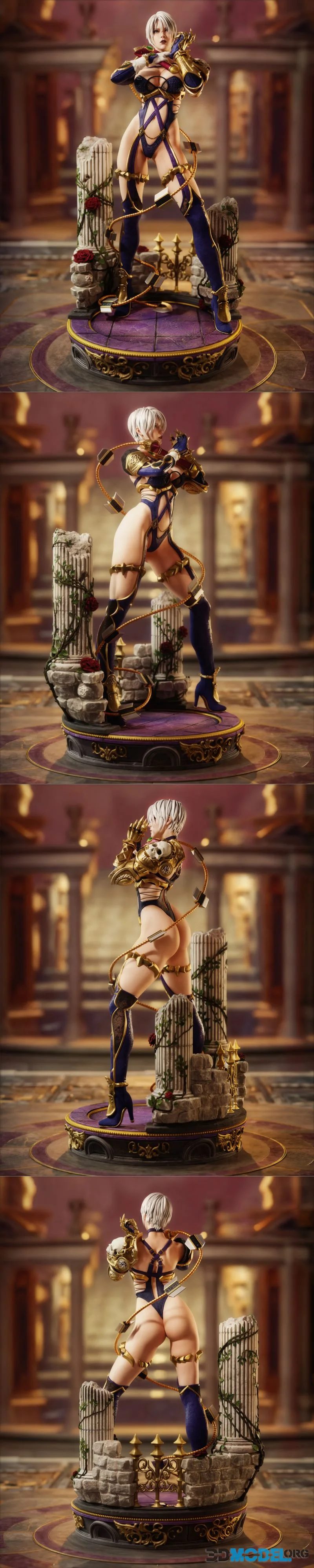 CA 3D Studios - Ivy Valentine - Soul Calibur – Printable