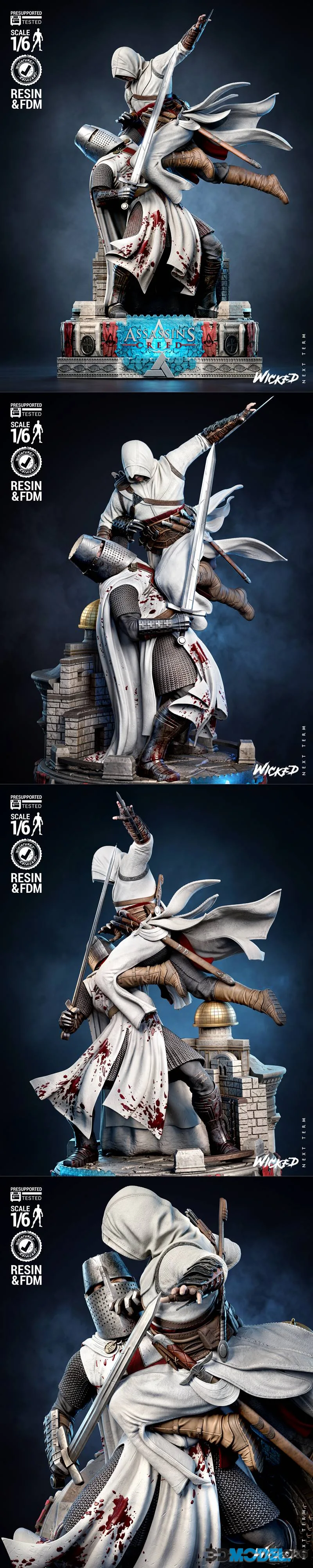 Wicked - Assassins creed Diorama – Printable