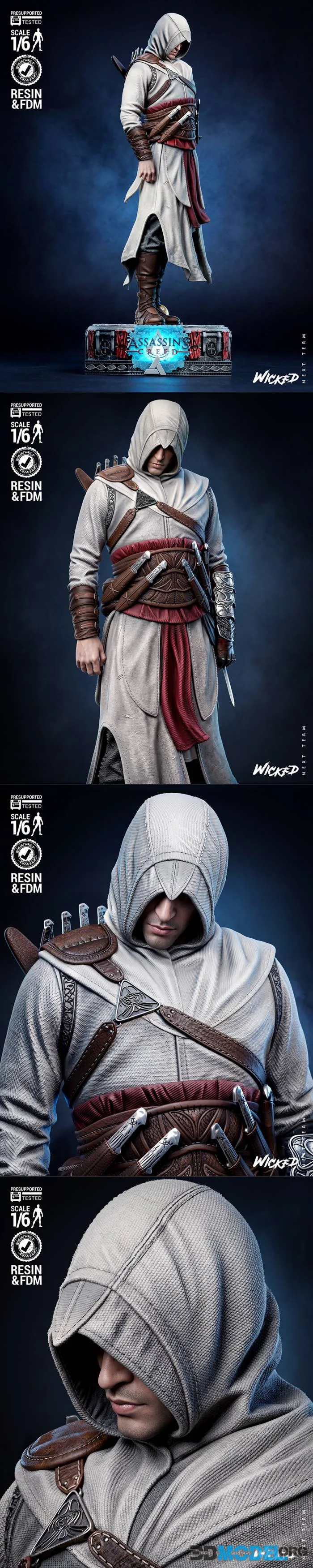 Wicked - Altaïr Sculpture – Printable
