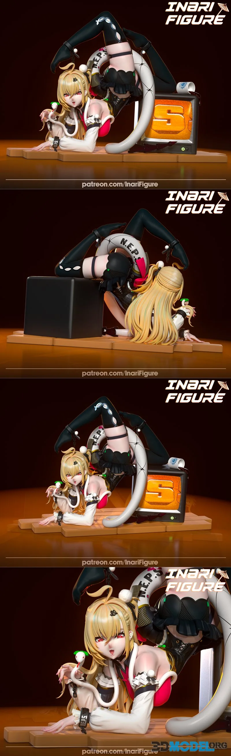 Inari Figures - Zenless Zone Zero - Cissia – Printable