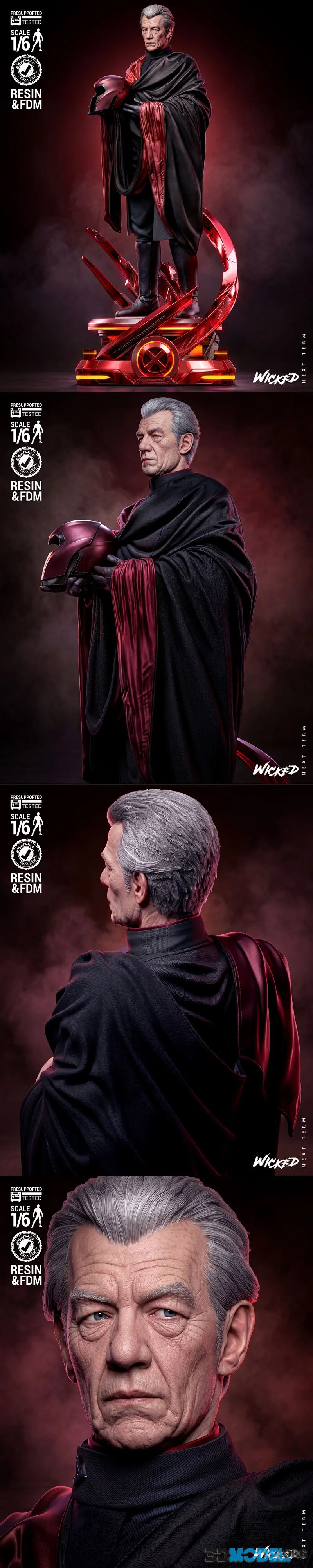 Wicked - Magneto Sculpture – Printable