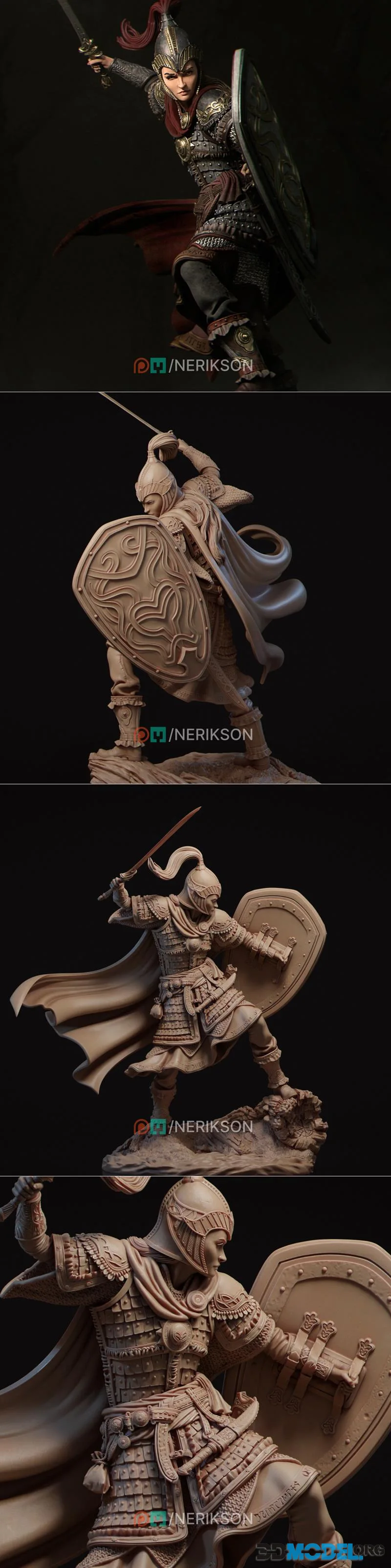 Nerikson - Nastasya The Shield Maiden – Printable