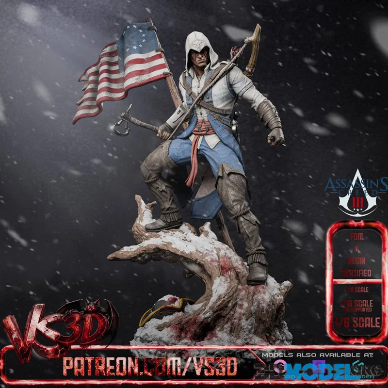VS3D - Connor Kenway – Printable