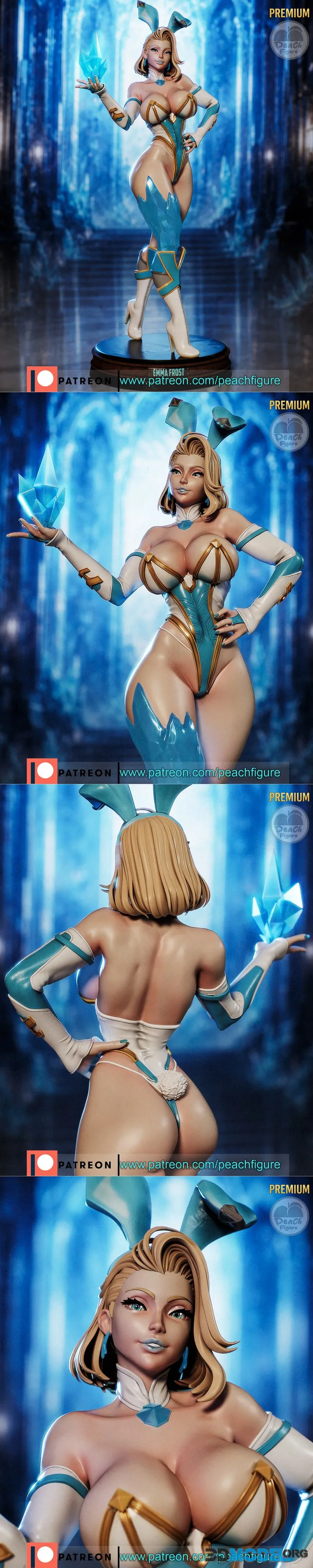 Peach Figure - Emma Frost – Printable