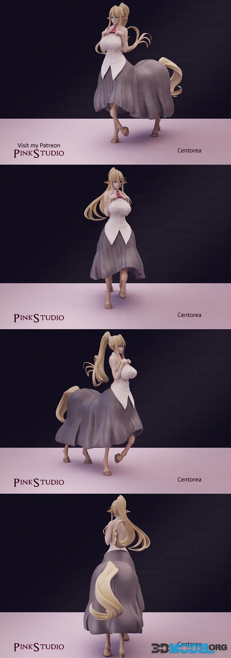 Pink Studio - Monster Musume - Centorea Shianus – Printable