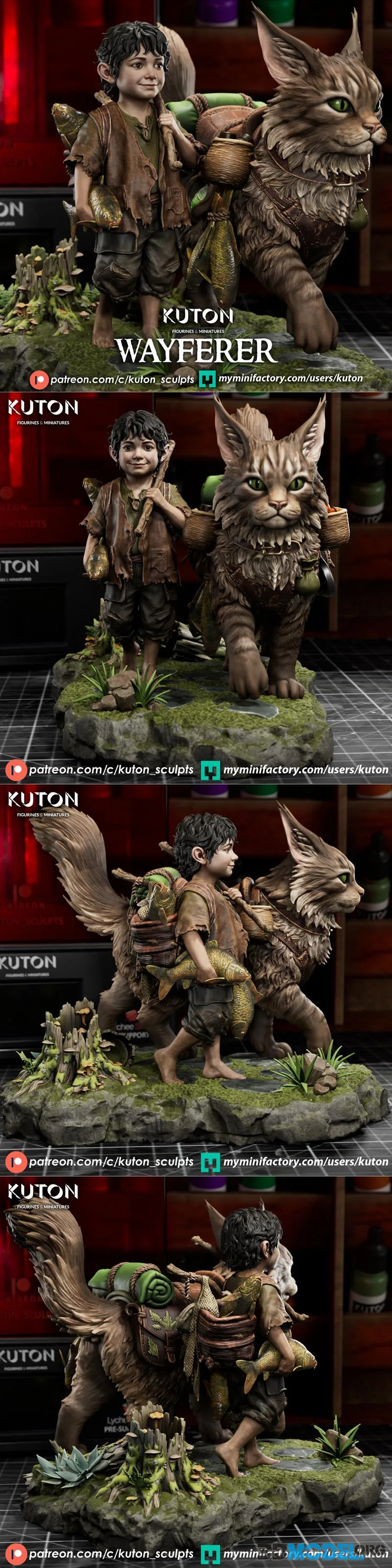 Kuton Figurines - Wayfarers – Printable