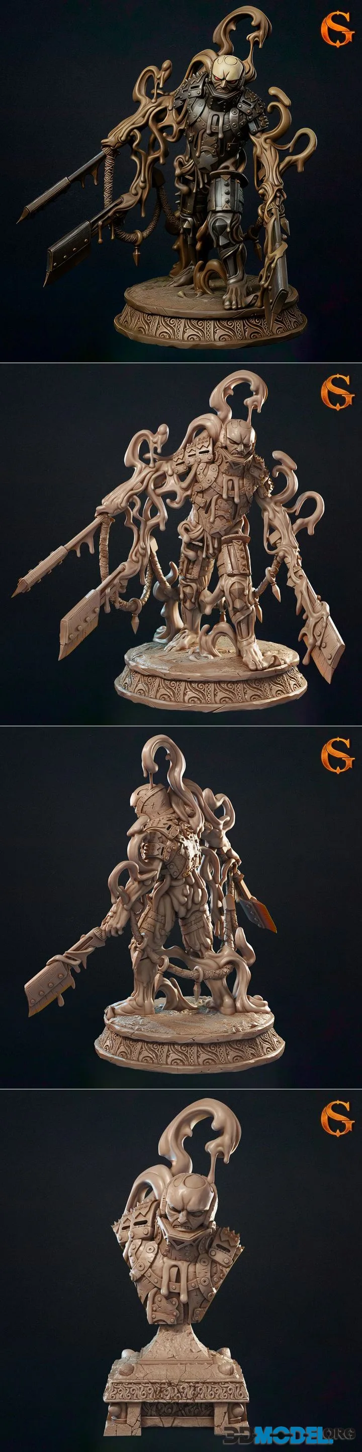 SolGood Creation - Ooze Warrior – Printable