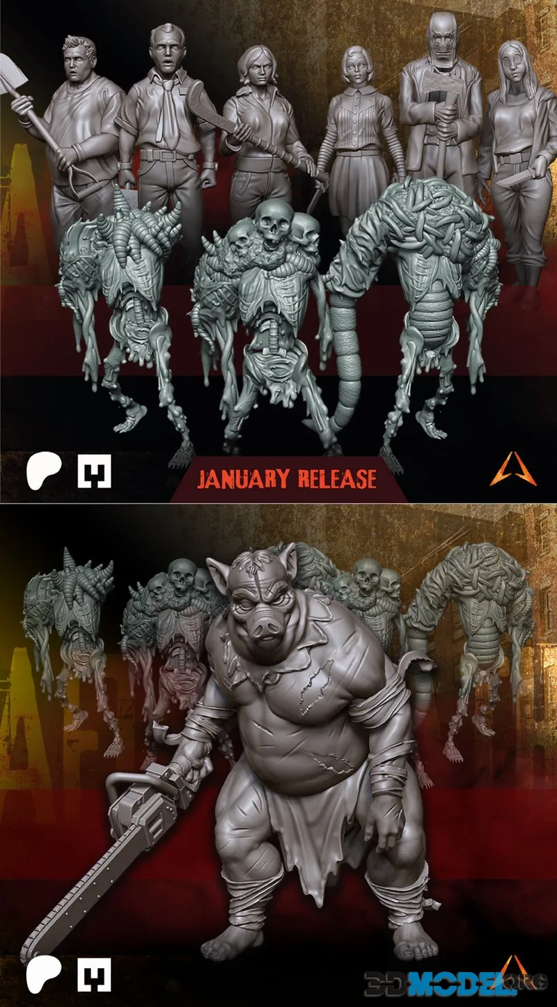 Aftermath Studios January 2026 – Printable
