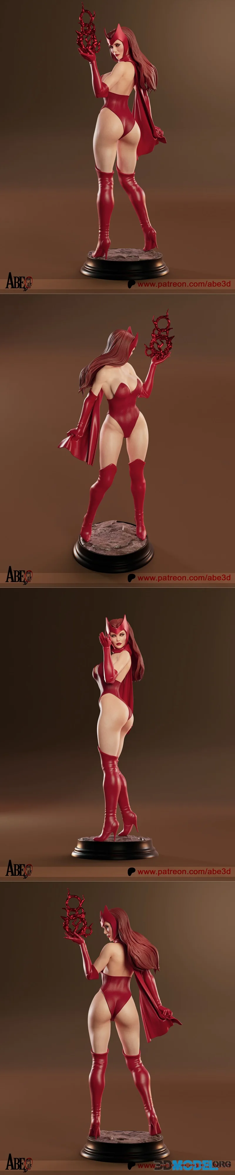 Abe3D - Scarlet Witch – Printable