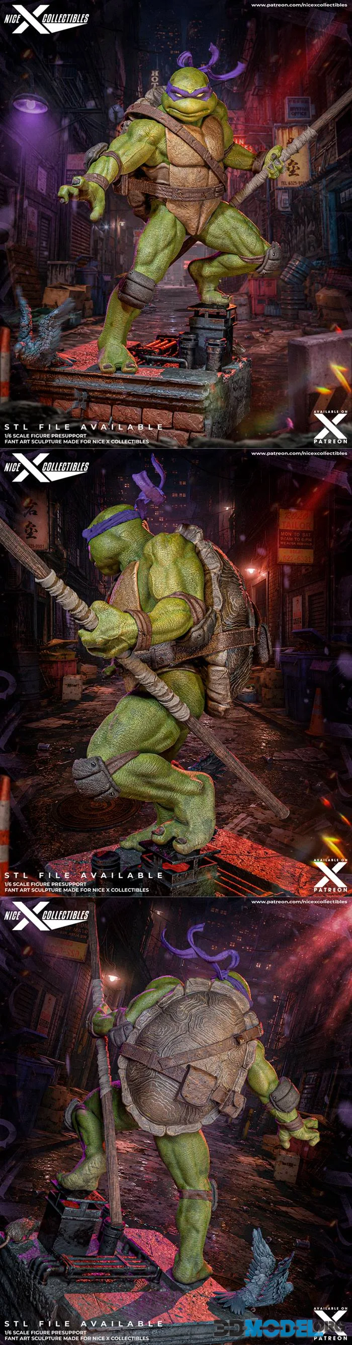 Nice X Collectibles - Donatello TMNT – Printable