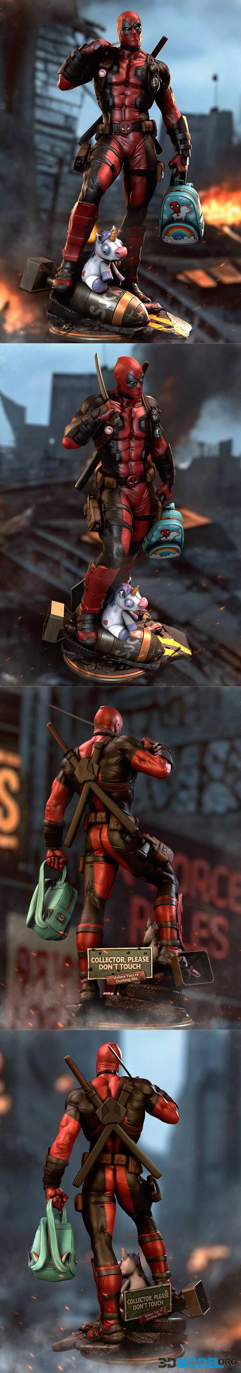 CA 3D Studios - Deadpool – Printable