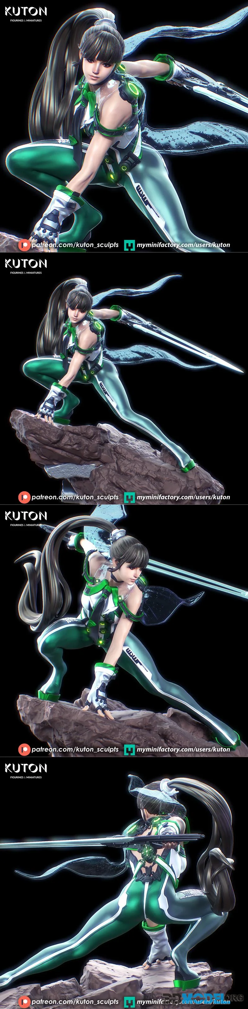 Kuton Figurines - Eve - Stellar Blade – Printable
