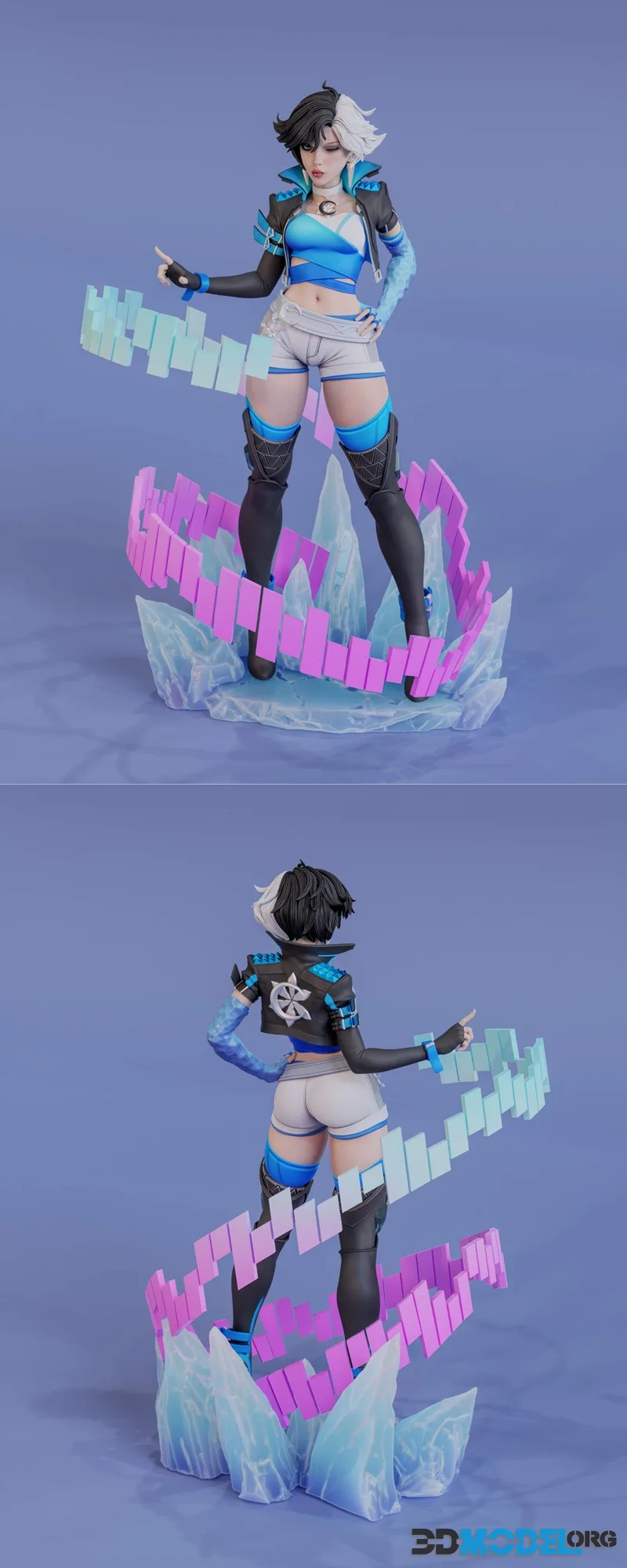 Abe3D - Luna Snow Marvel Rivals – Printable