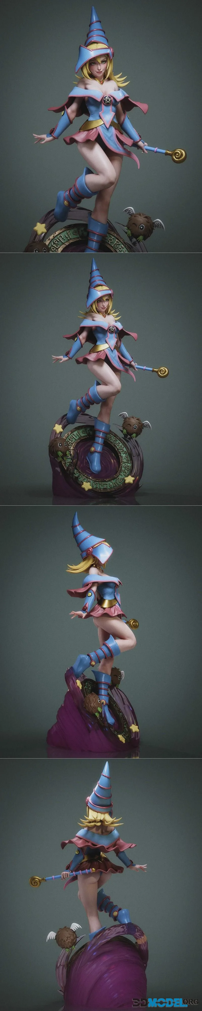 Abe3D - Dark Magician Girl – Printable