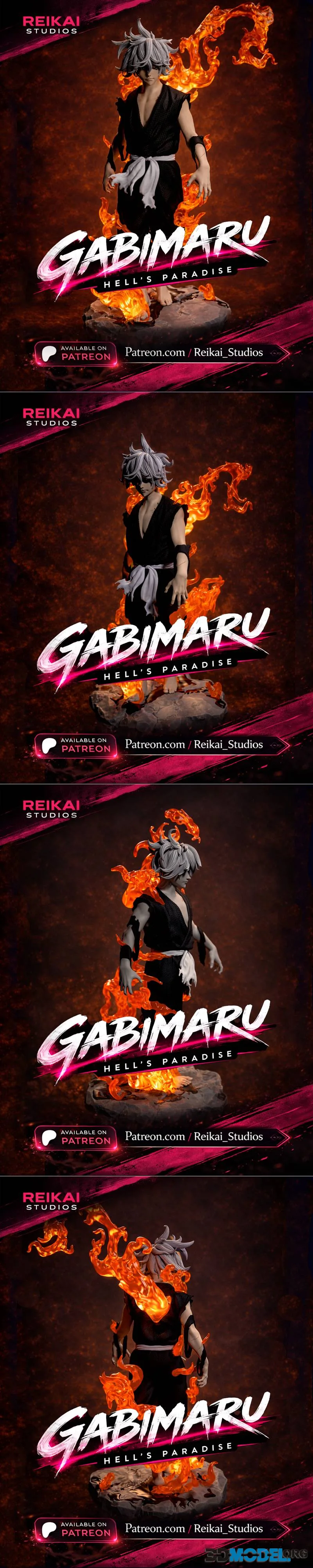 Ryodan Studio - Gabimaru - The Hollow – Printable