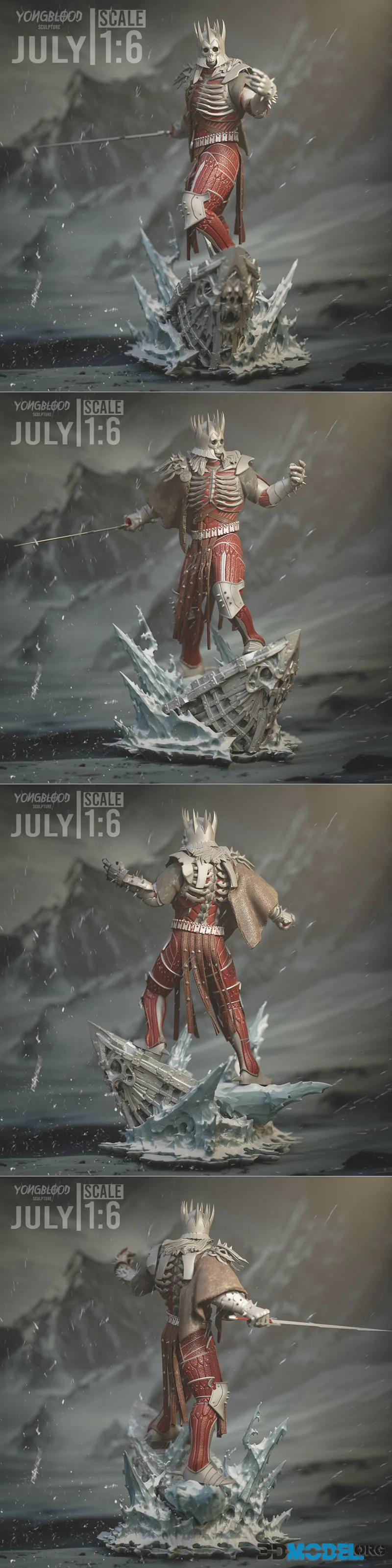 Yongblood Sculpture - Eredin King of the Wild Hunt – Printable