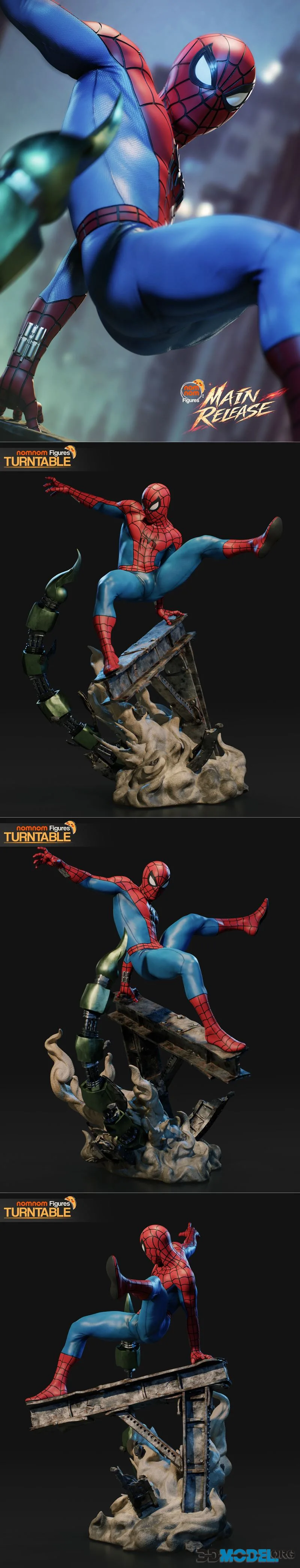 Nomnom Figures - Spiderman - Brand New Day – Printable
