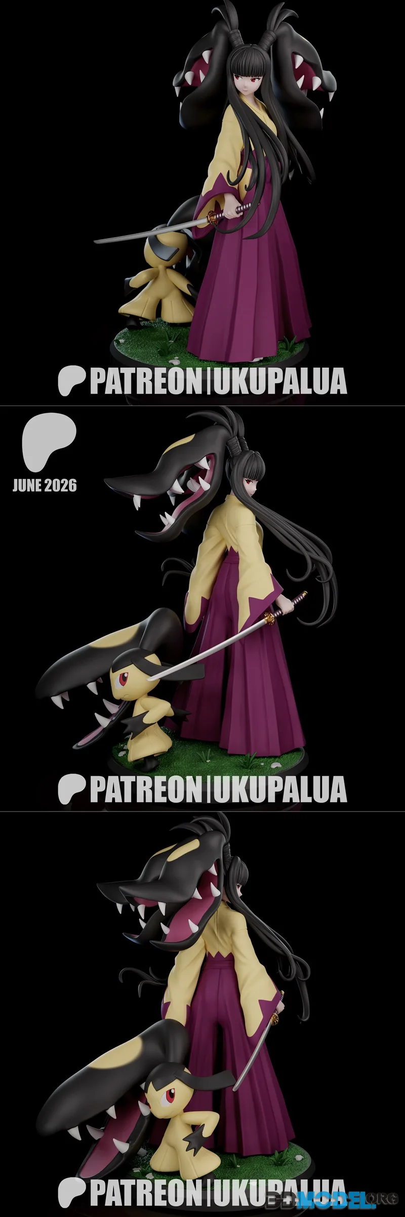 Ukupalua - Pokemon -  Mawile – Printable