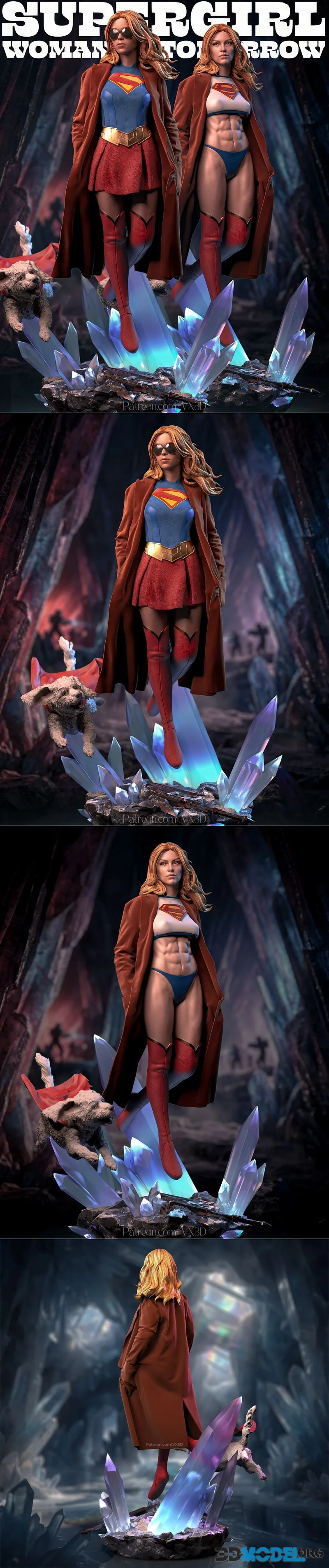 VX3D - Supergirl 2026 - Millie Alcock – Printable