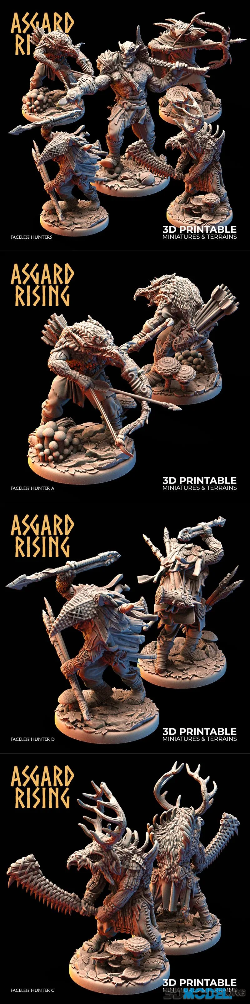 Asgard Rising Miniatures December 2025 – Printable