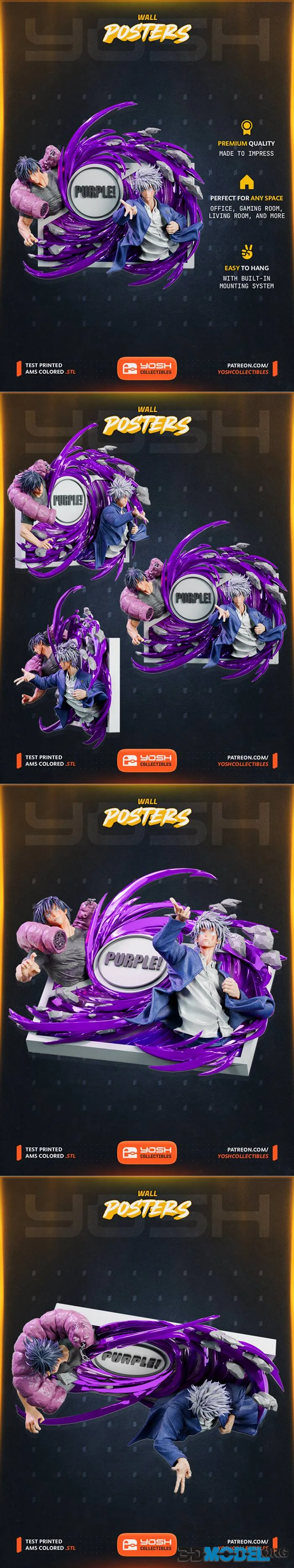 Yosh Studios - Purple Sorcerer Poster – Printable