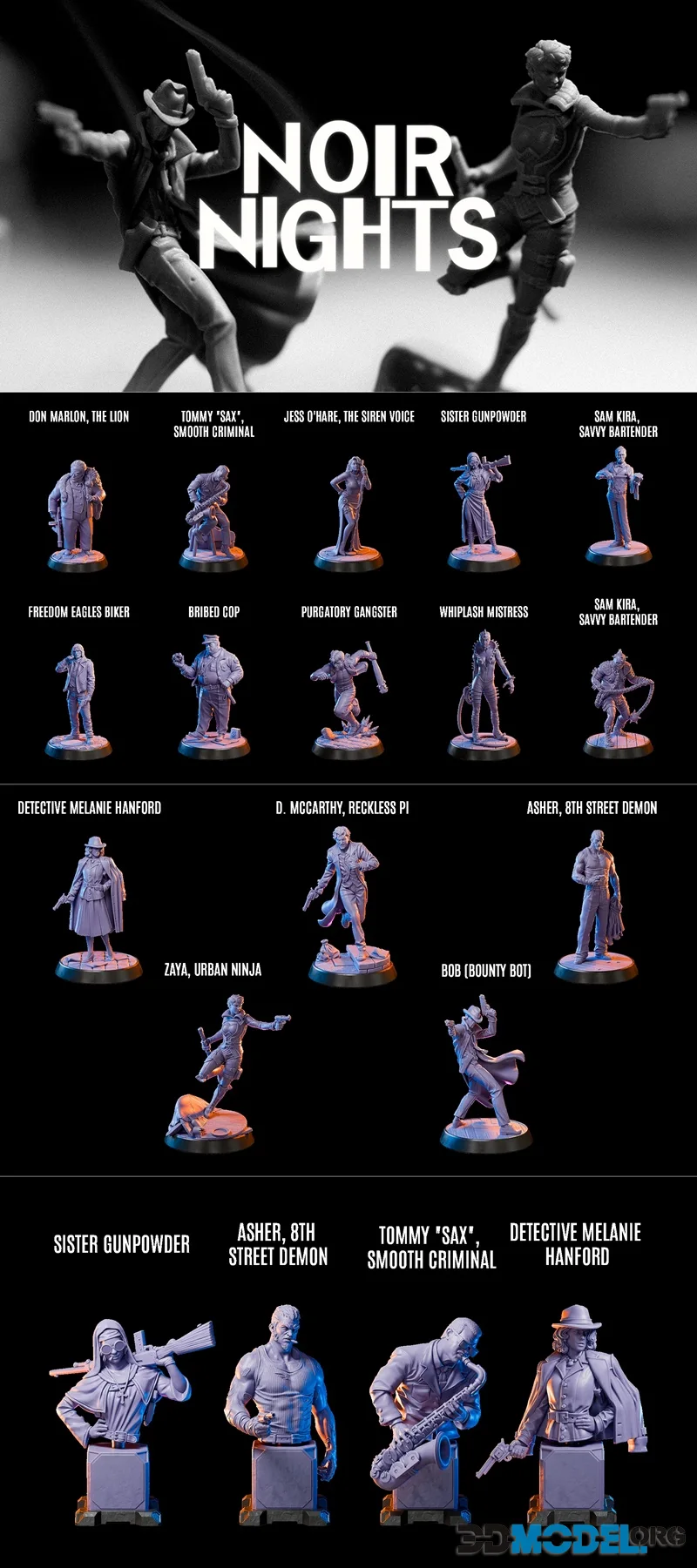Loot Studios Sci-fi - Noir Nights March 2026 – Printable