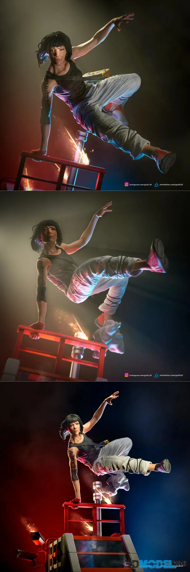 Isil Collectibles - Mirror’s Edge - Faith Connors – Printable