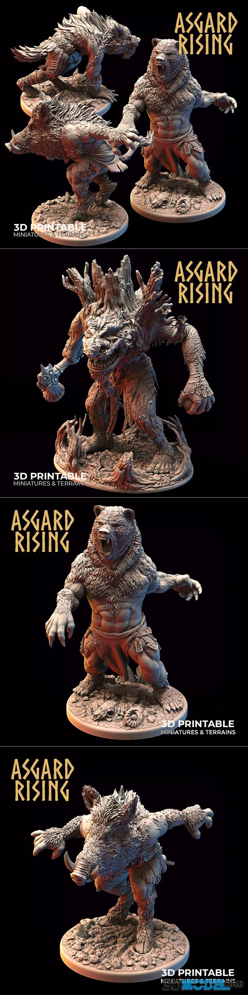 Asgard Rising Miniatures February 2026 – Printable