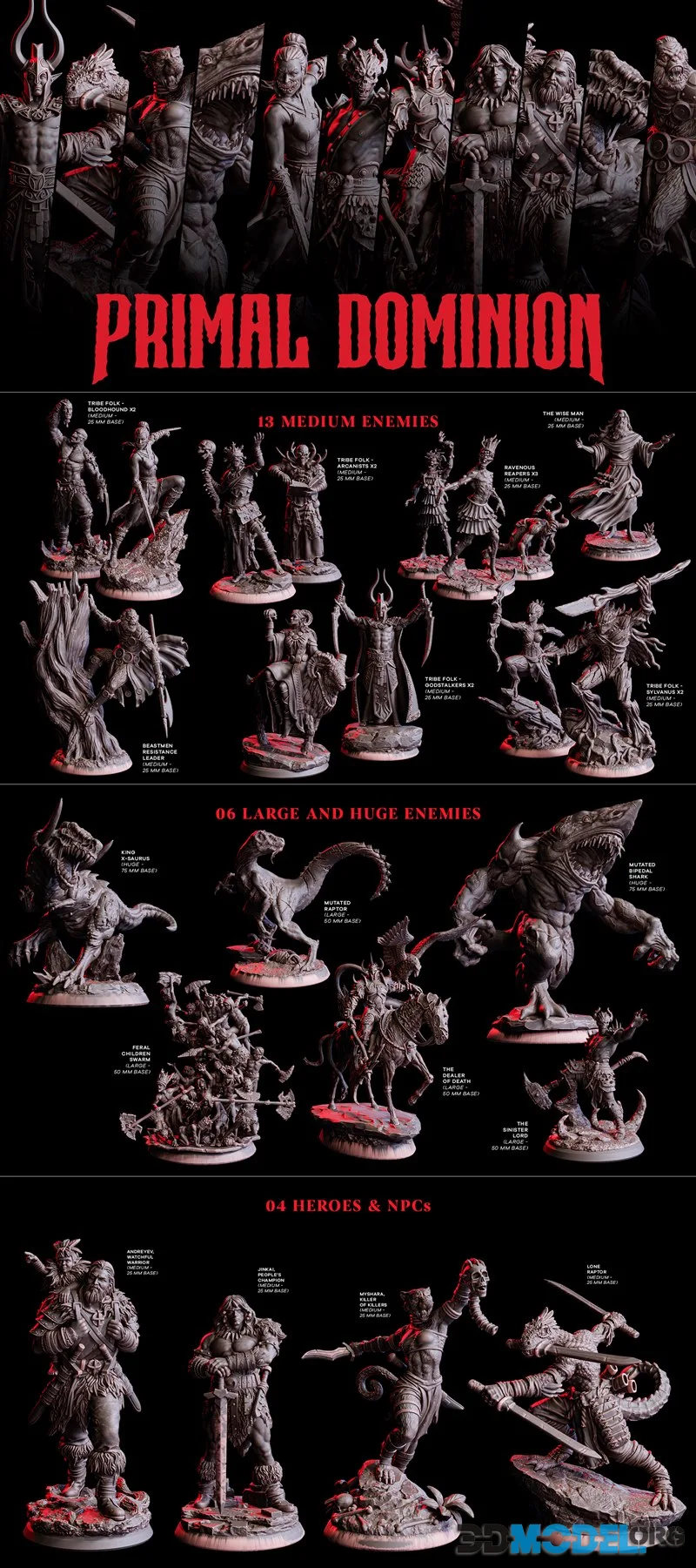 Flesh of Gods - Primal Dominion February 2026 – Printable