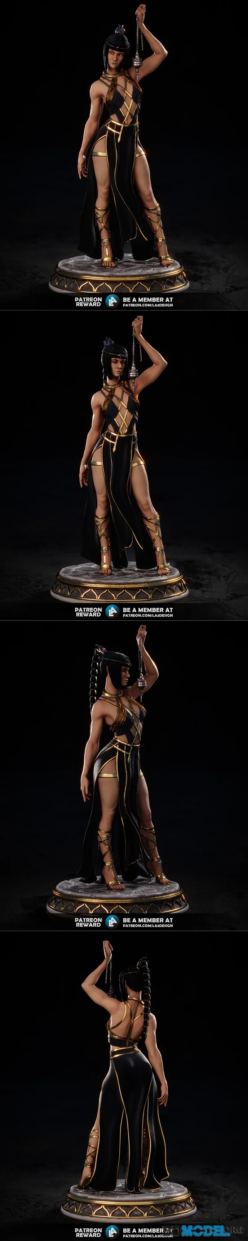 LA3Design - Shadowheart - Baldursgate 3 – Printable