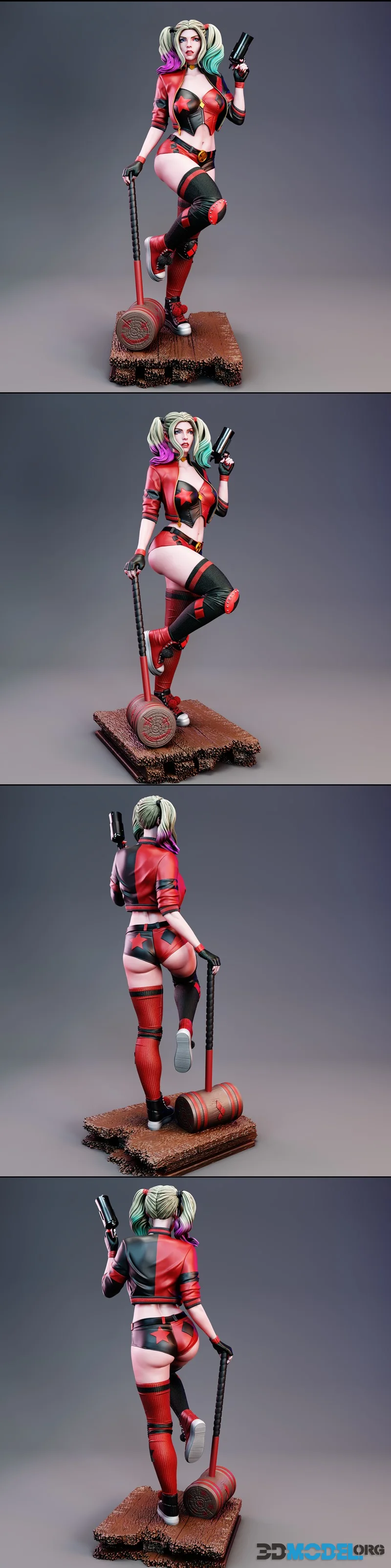 BrunoArt3D - Harley Quinn – Printable