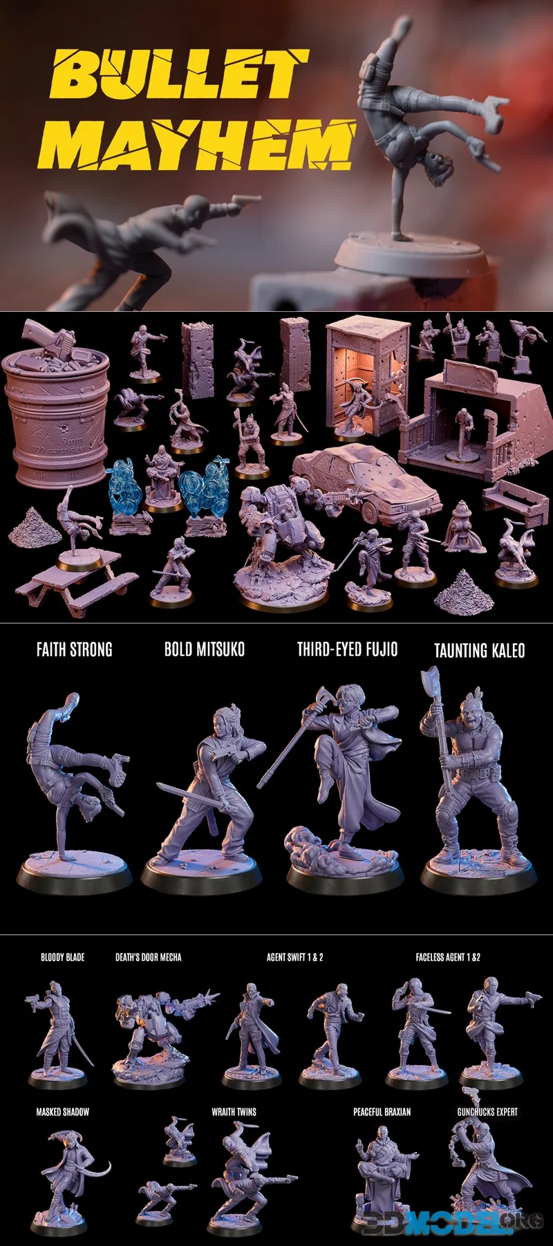 Loot Studios Sci-fi - Bullet Mayhem June 2026 – Printable