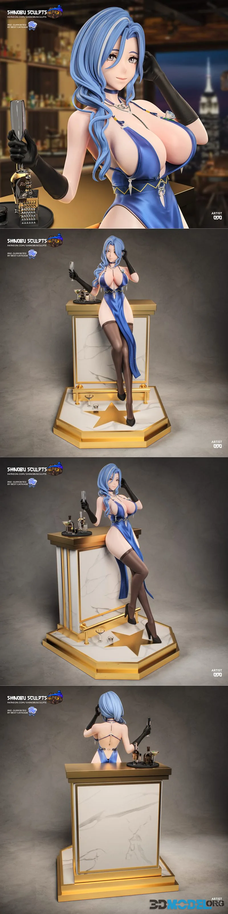 Shinobu Sculpts - Girls Frontline - Helen – Printable