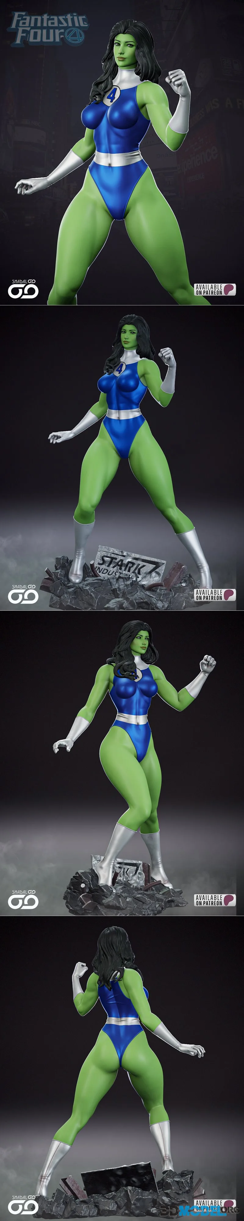 Shadaloo Studios - She-Hulk – Printable