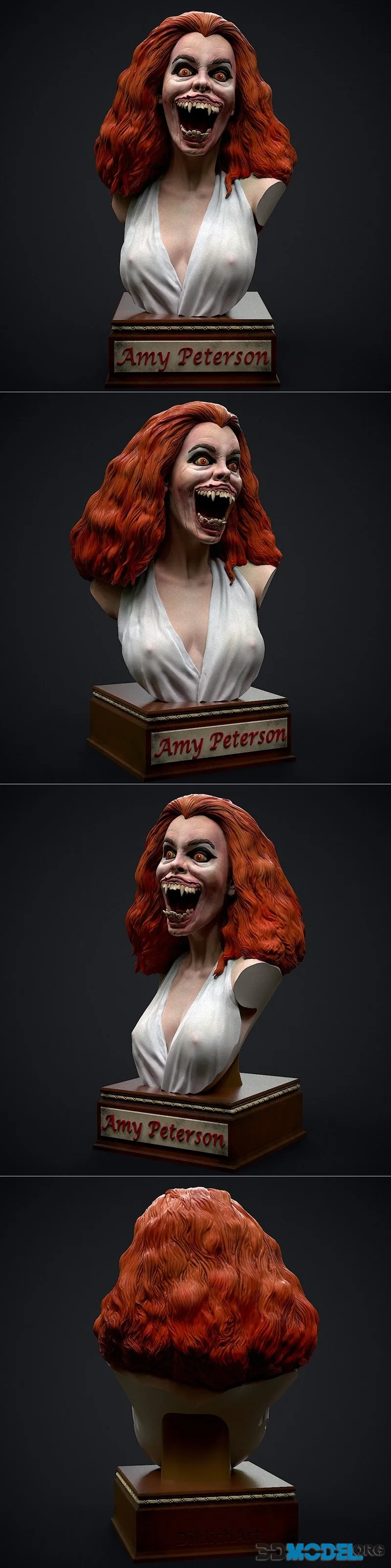 Diklichart - Amy Peterson (Fright Night 1985) Bust – Printable