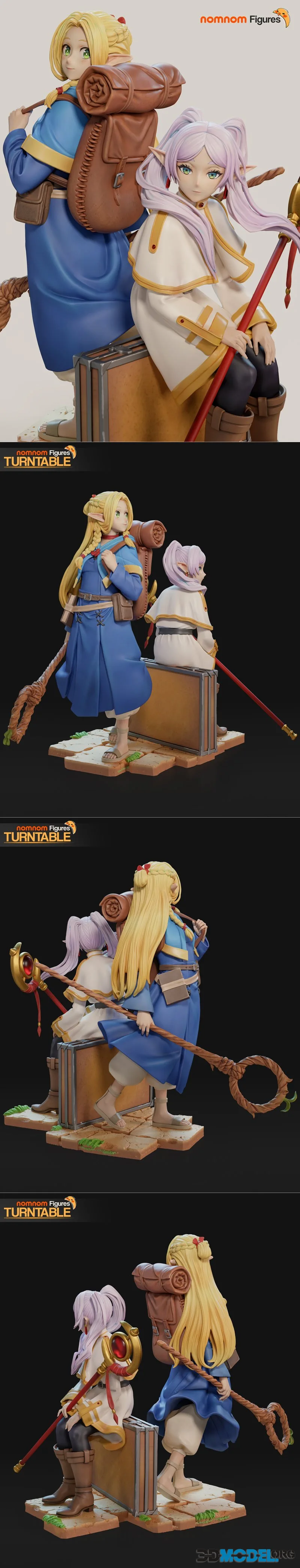 Nomnom Figures - Marcille X Frieren – Printable