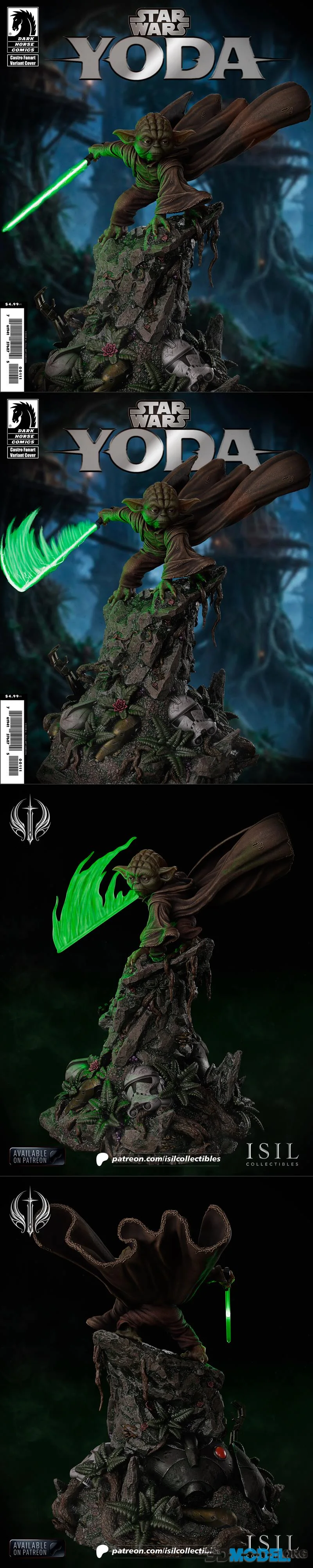 Isil Collectibles - Master Yoda - Kashyyyk Battle – Printable